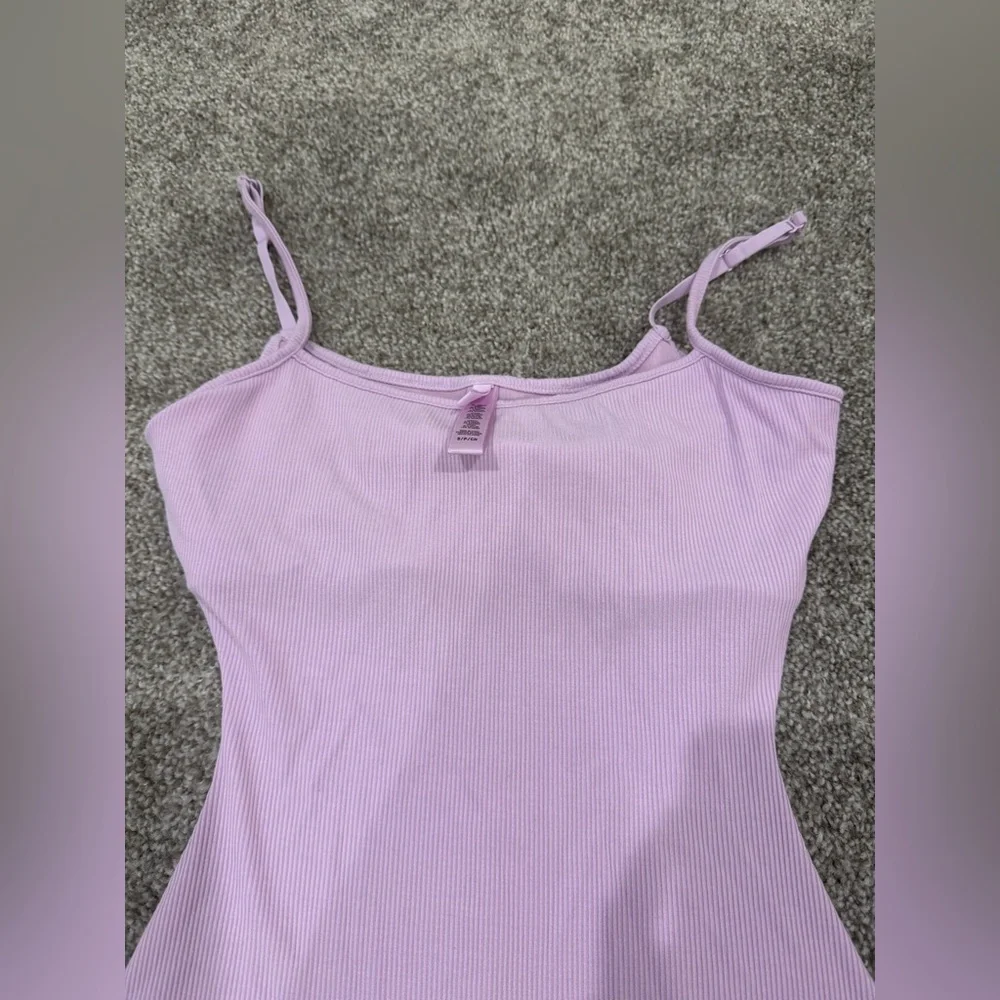 Skims Fit Everybody Picot Onsesie - Bubble Gum - Picture 4 of 5